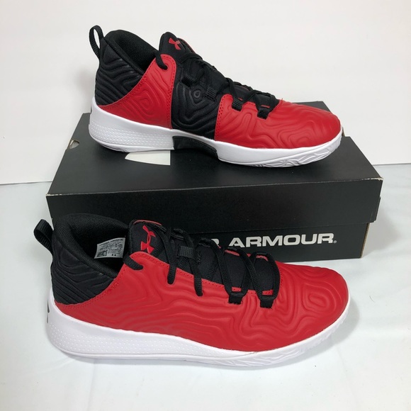 Under Armour Other - Under Armour Escalate Basketball Shoes 7Y Red